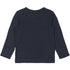 Mikk-Line Wool/Bamboo Tee Long Sleeves (Solid) Wool Blue Nights